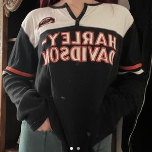Harley Davidson Long sleeve shirt vintage unisex